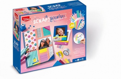 Kreatív scrapbooking készlet, 50 darabos, MAPED CREATIV "Scrapbooking Set"